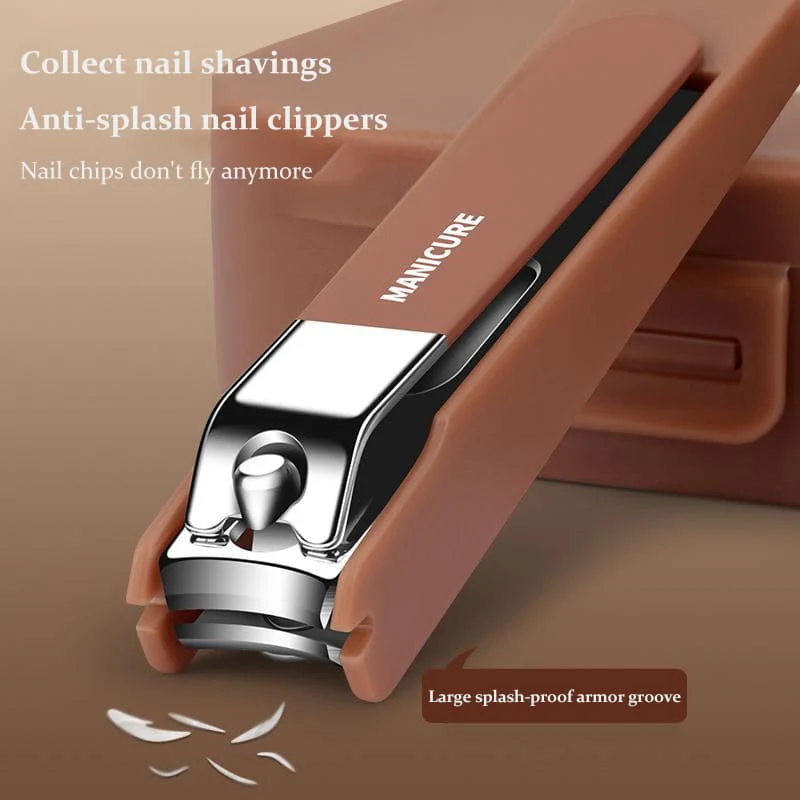 7 PCS Set Anti-Splash Nail Clipper Set Portable Handheld Personal Care - Image 3