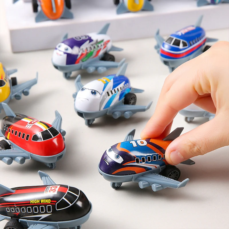 Gliding Tin Airplane Toy Car for Kids - Classic Children's Toy Vehicle - Image 3